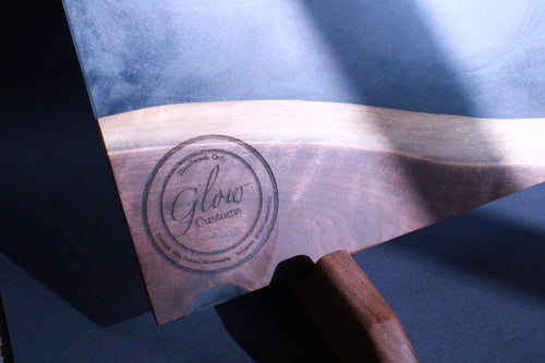 Black Walnut Epoxy River Charcuterie Board